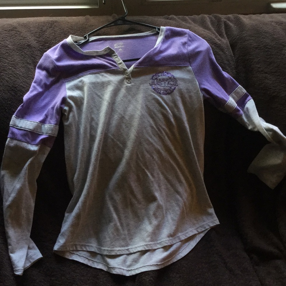 Long sleeve shirt justice